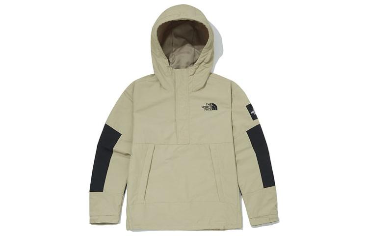TNF Beige Logo Zip-Up Hoodie Jacket NA4HM02J 圖 2