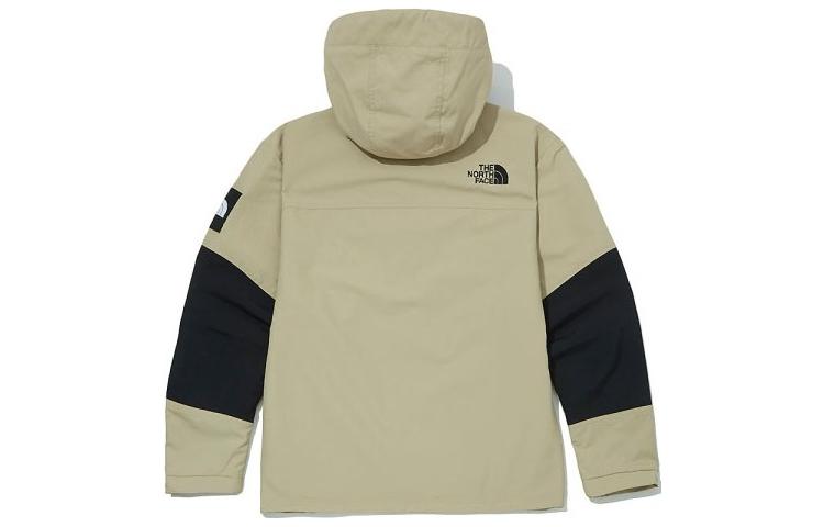 TNF Beige Logo Zip-Up Hoodie Jacket NA4HM02J 圖 3