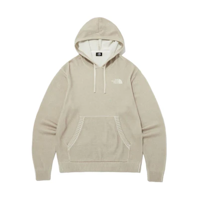 TNF Beige Pullover Hoodie Casual Sportswear NM5PP72B