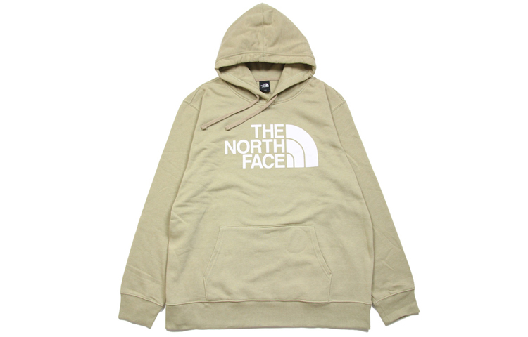 TNF Beige Unisex Hoodie Casual Sports American Style Long Sleeve NF0A4QQO-2NM