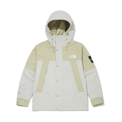 TNF Beige Unisex Outdoor Waterproof Windproof Hooded Jacket NJ4HM02L