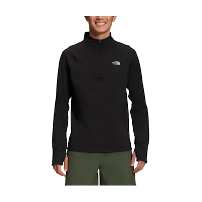 TNF Black 1/2 Zip Pullover Fleece Sweater NF0A7UUE-JK3