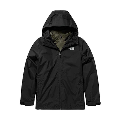 TNF Black 3-in-1 Waterproof Breathable Hooded Winter Jacket. NF0A5AXU-TY1
