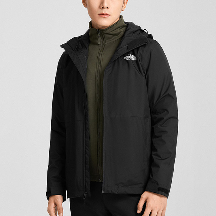 TNF Black 3-in-1 Waterproof Breathable Hooded Winter Jacket. NF0A5AXU-TY1 圖 6