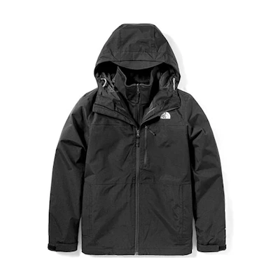 TNF Black 3-in-1 Waterproof Windproof Breathable Jacket NF0A4R2H-KX7