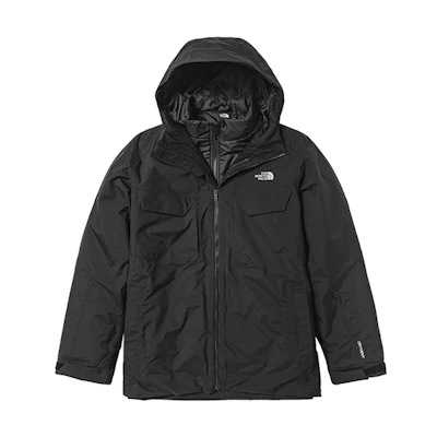 TNF Black 3-in-1 Waterproof Windproof Hooded Jacket NF0A3M4M-UU7