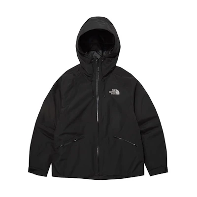 TNF Black Atom Waterproof Windproof Insulated Hoodie Jacket Unisex NJ3NP57J