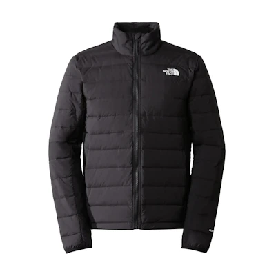 TNF Black Belleview Logo Print Stand Collar Zip Jacket NF0A7UJF-JK3