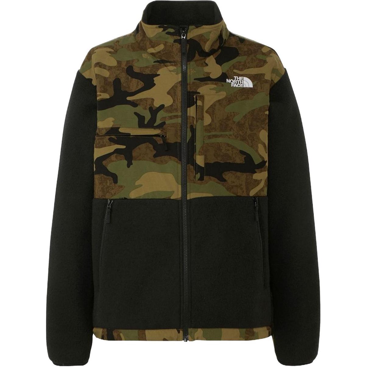 TNF Black Camo Zip-Up Stand Collar Jacket Long Sleeve NA72333-TF 圖 2