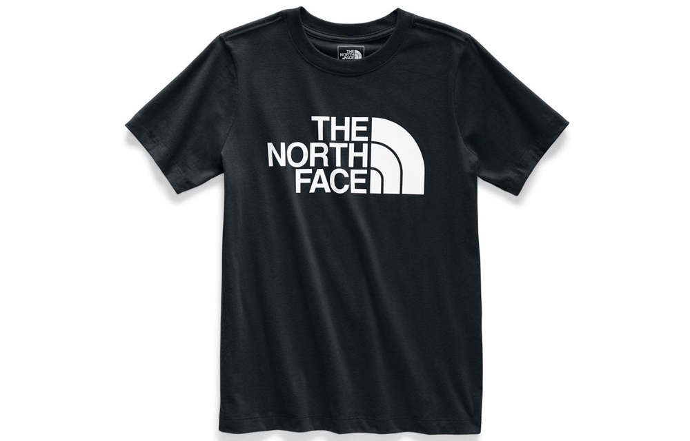 TNF Black Colorblock Hoodie with Logo Print NF0A7X33NY71TNF