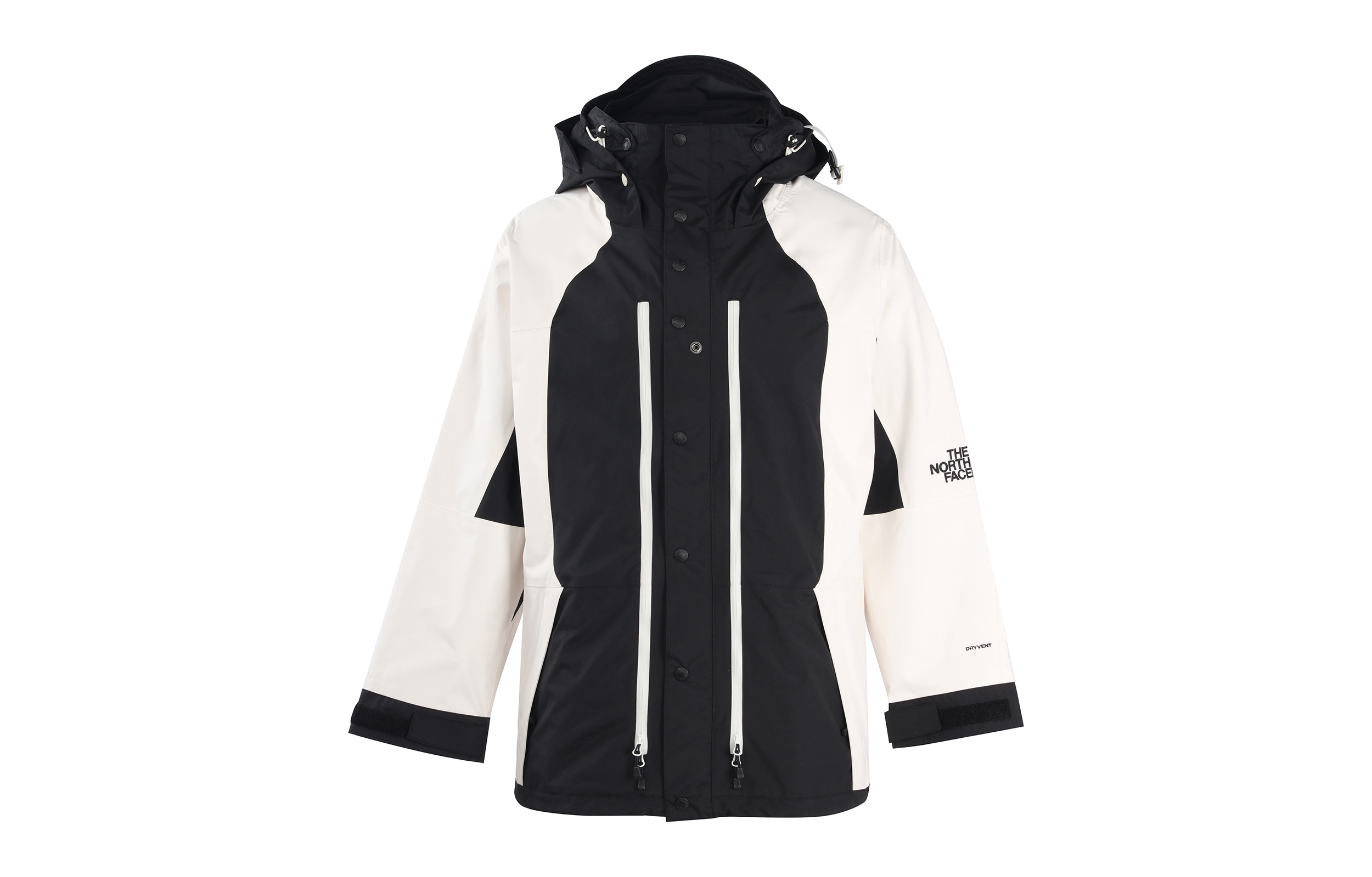 Buy The North Face 黑色拼接標誌防風防水夾克外套 NF0A7W91-JK3