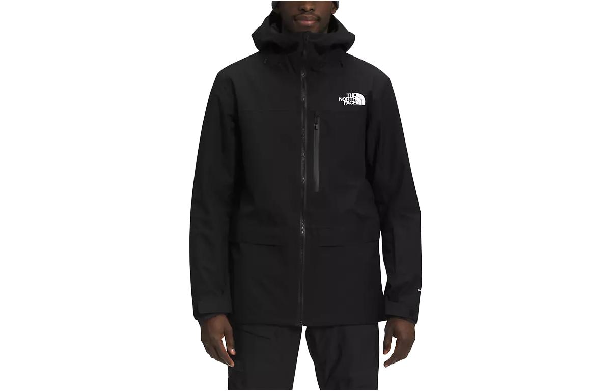 The North Face Black Colorblock Logo Zip Jacket NF0A4QWX-JK3