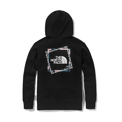 TNF Black Couples' Outdoor Casual Pullover Hoodie 5B3Z-JK3