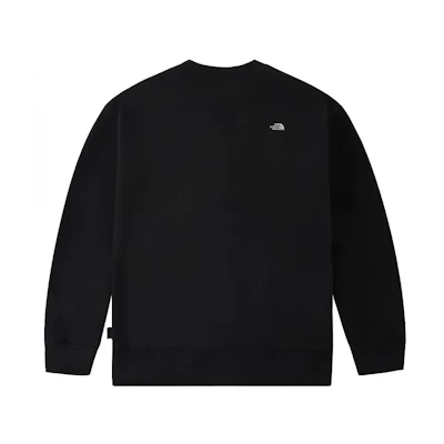 TNF Black Crewneck Graphic Long-Sleeve Sweatshirt NF0A83PU-JK3