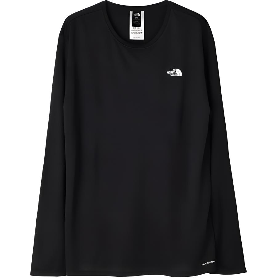 TNF Black Crewneck Logo Print Loose-Fit Sweatshirt NF0A82X8-JK3