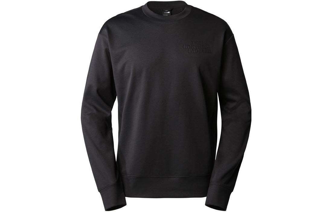 TNF Black Crewneck Long-Sleeve Sweatshirt NF0A8279-5S5