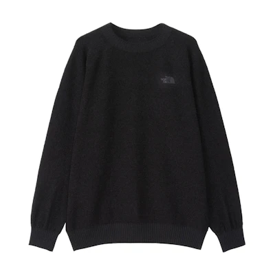 TNF Black Crewneck Sweatshirt Unisex - Breathable & Comfortable Activewear NT12499R-K