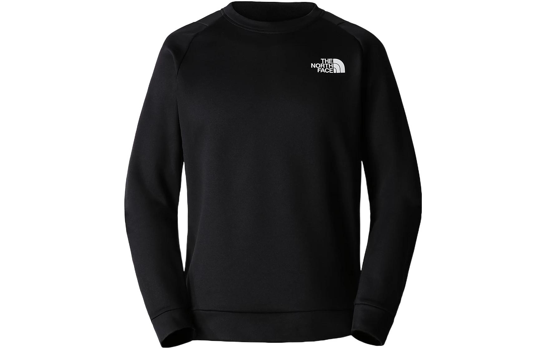 TNF Black Crewneck Sweatshirt with Logo Print NF0A7ZAL-JK3