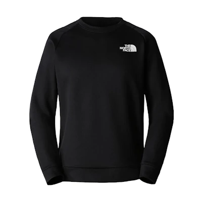 TNF Black Crewneck Sweatshirt with Logo Print NF0A7ZAL-JK3