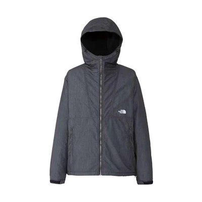 TNF Black Denim Nylon Compact Nomad Jacket NP72330R-BD