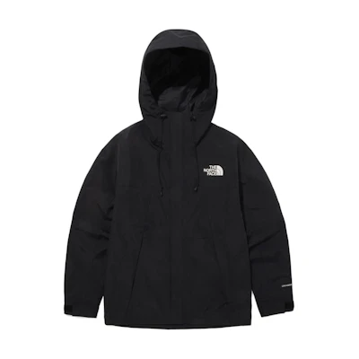 TNF Black Drvent Fabric Hard Shell Waterproof Windproof Jacket NJ2HQ55A