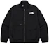 Order The North Face Black Embroidered Logo Stand Collar Loose Zip Jacket Unisex NJ3BQ02J