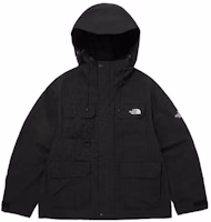 The North Face Black Embroidered Logo Windbreaker Multi-Pocket Jacket Unisex NJ3BP50J The North Face Black Embroidered Logo Windbreaker Multi-Pocket Jacket Unisex NJ3BP50J