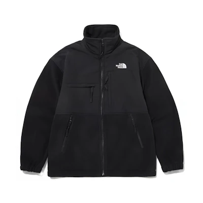 TNF Black Fleece Color Block Warm Inner Jacket Outdoor NJ4FP55A
