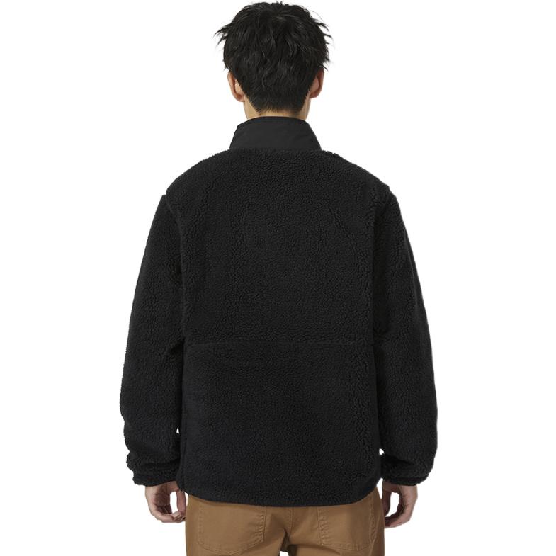 TNF Black Fleece Jacket with Logo, Windproof, Breathable, Multi-pocket NF0A7W7I-JK3 圖 4