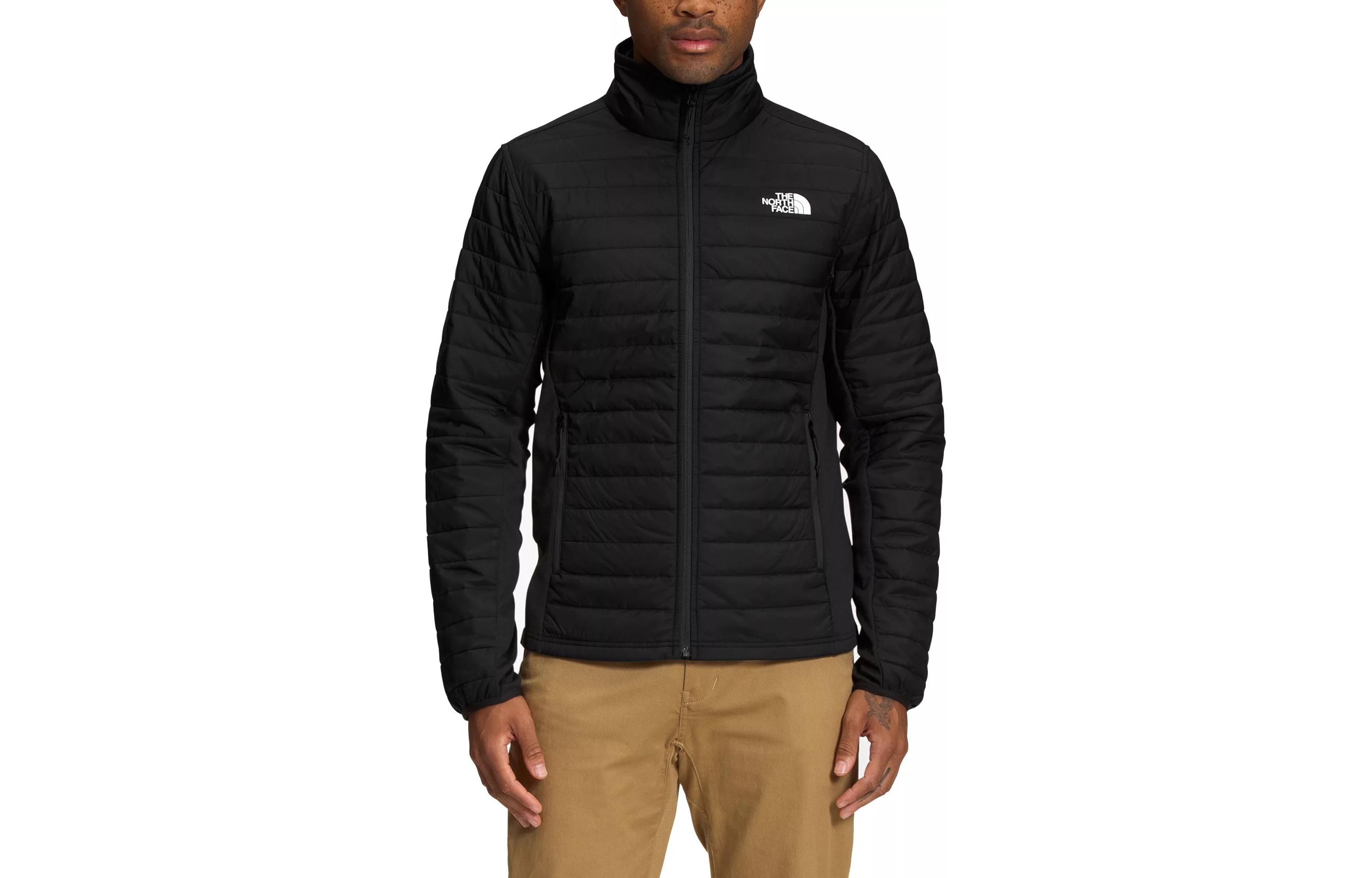 Order The North Face 黑色全拉鍊戶外外套 - 休閒保暖 NF0A7UJK-JK3