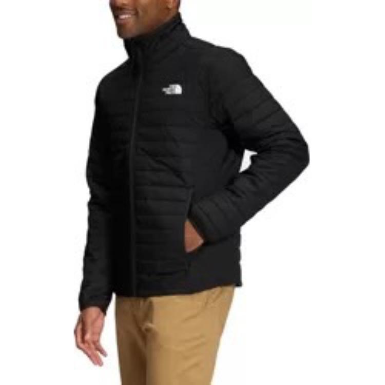 Lookbook The North Face 黑色全拉鍊戶外外套 - 休閒保暖 NF0A7UJK-JK3