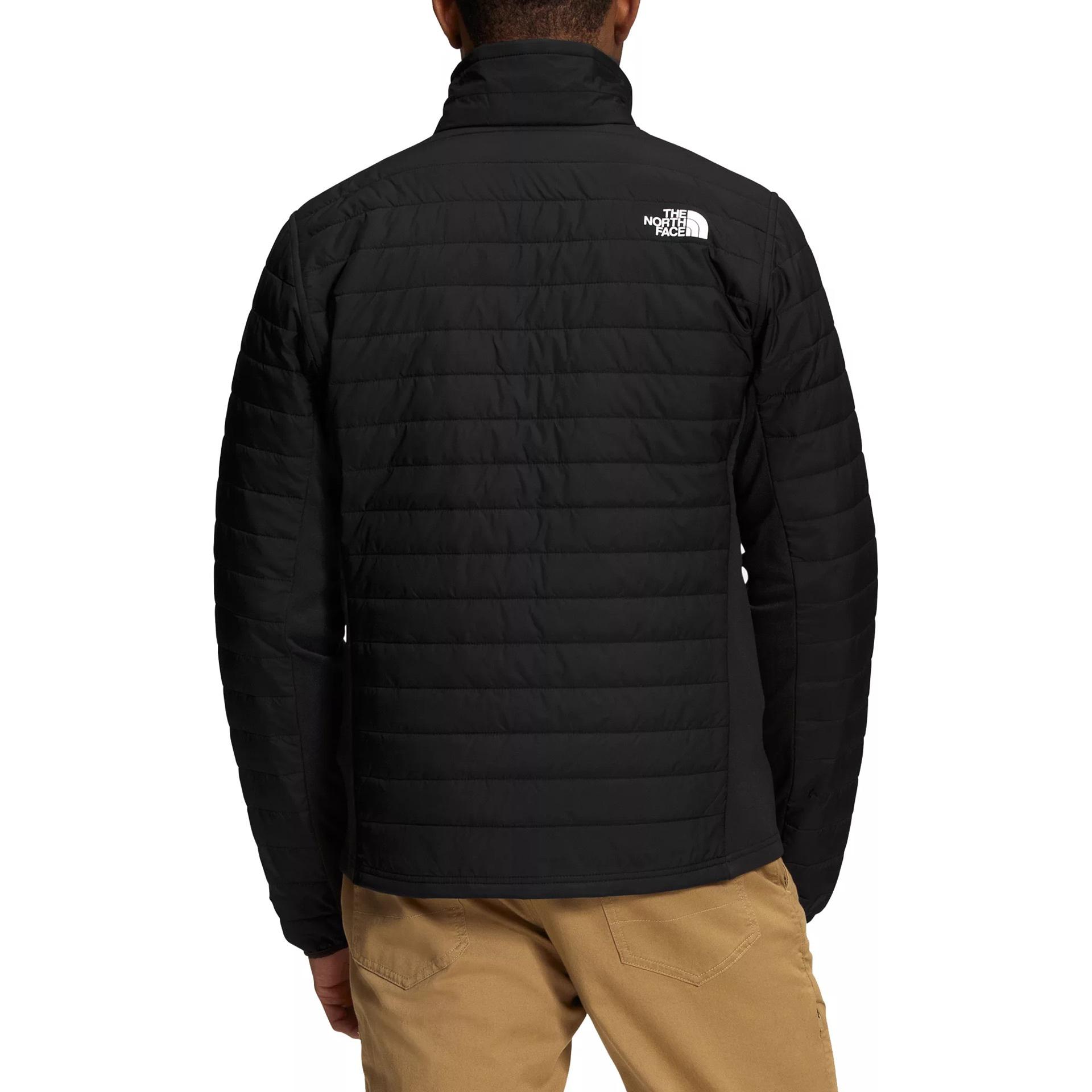 Shop The North Face 黑色全拉鍊戶外外套 - 休閒保暖 NF0A7UJK-JK3