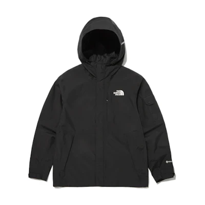 TNF Black GORE-TEX Logo Print Hooded Jacket NJ2GP05B