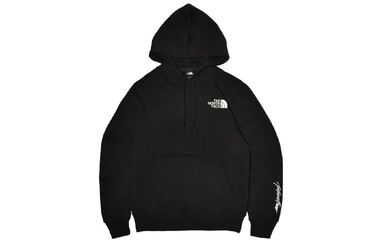 TNF Black Graphic Injection Logo Hoodie - Relaxed Fit NF0A7UO5-KW6