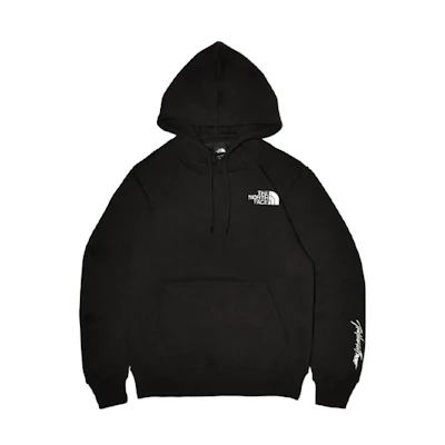 TNF Black Graphic Injection Logo Hoodie - Relaxed Fit NF0A7UO5-KW6