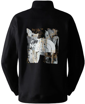 The North Face 黑色半拉鍊標誌印花長袖運動衫 NF0A84GM-OGC1 Lookbook The North Face 黑色半拉鍊標誌印花長袖運動衫 NF0A84GM-OGC1