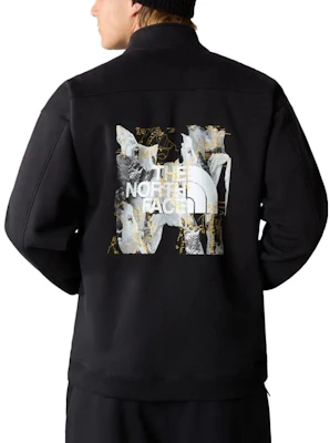 The North Face 黑色半拉鍊標誌印花長袖運動衫 NF0A84GM-OGC1 Details for The North Face 黑色半拉鍊標誌印花長袖運動衫 NF0A84GM-OGC1