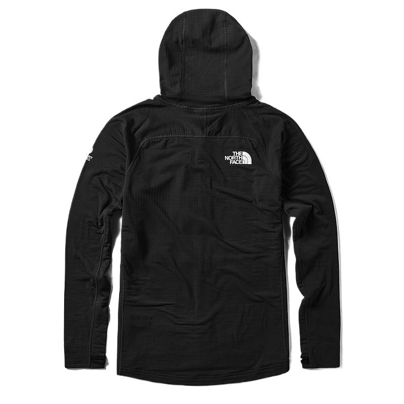 TNF Black Hooded Jacket - Comfortable & Warm Long Sleeve NF0A3SQP-JK3