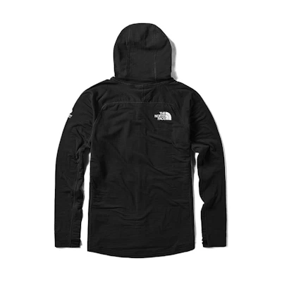 TNF Black Hooded Jacket - Comfortable & Warm Long Sleeve NF0A3SQP-JK3
