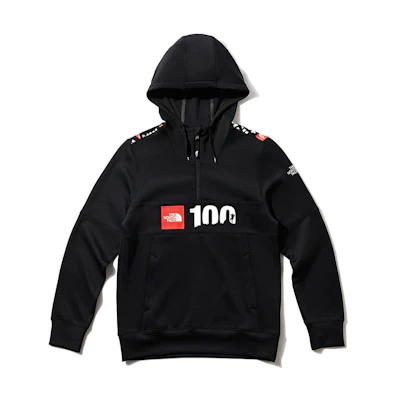 TNF Black Hooded Sweatshirt - Comfortable & Breathable NF0A49BQ-KX9