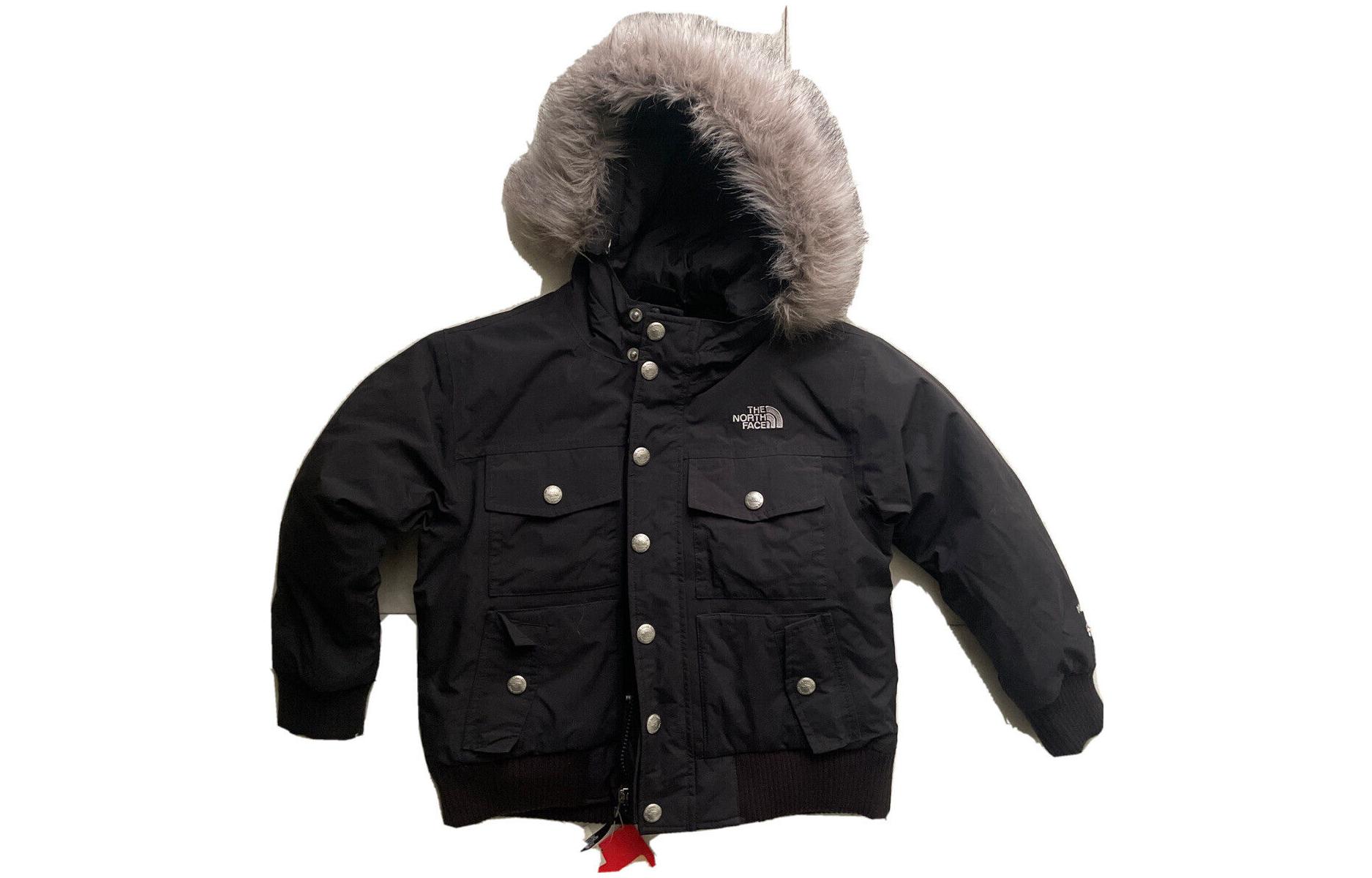 TNF Black Hoodie Logo Print Long-Sleeve Jacket A91M-JK3