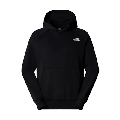 TNF Black Hoodie Sweatshirt with Logo and Adjustable Hood NF0A89F9-KY4