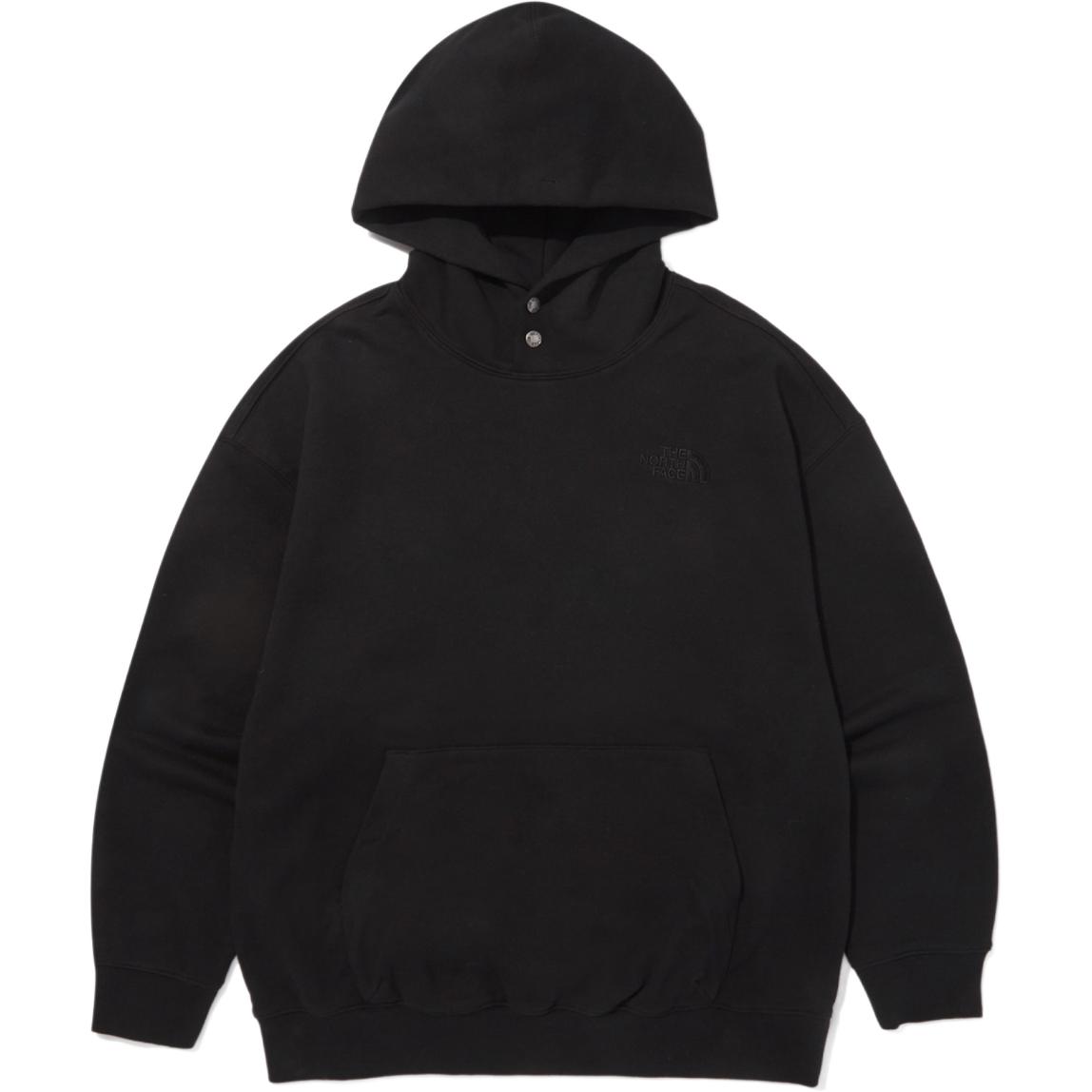 TNF Black Hoodie with Back Print NM5PQ55A
