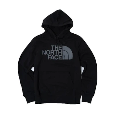 TNF Black Hoodie with Logo Print and Drawstring NF0A4M4B-KX7