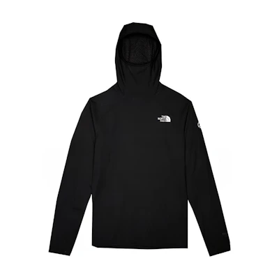 TNF Black Hoodie with Logo Print and Solid Design NF0A5J8Q-JK3