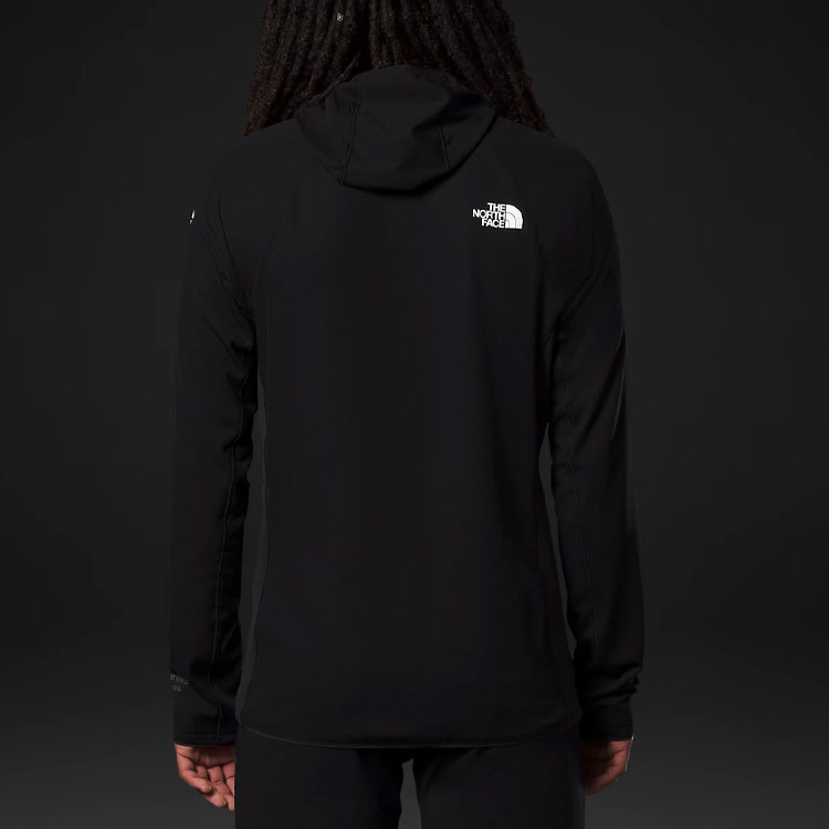 TNF Black Hoodie with Logo Print and Solid Design NF0A5J8Q-JK3 圖 4