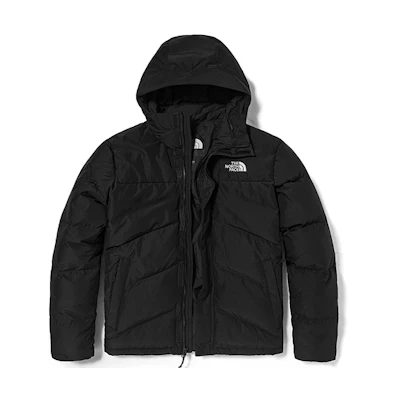 TNF Black Insulated Water-Resistant Hooded Puffer Jacket 4NEN-JK3
