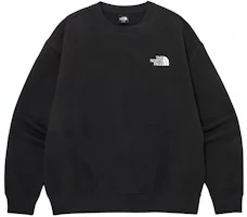 The North Face Black Khaki Pattern Print Crewneck Sweatshirt NM5MQ23A The North Face Black Khaki Pattern Print Crewneck Sweatshirt NM5MQ23A