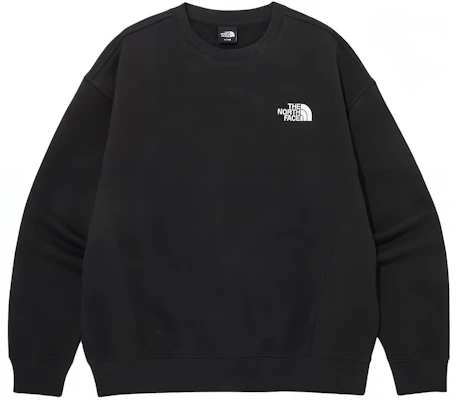 The North Face Black Khaki Pattern Print Crewneck Sweatshirt NM5MQ23A Buy The North Face Black Khaki Pattern Print Crewneck Sweatshirt NM5MQ23A