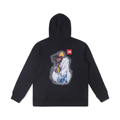 TNF Black Label UE Logo Hoodie - Unisex, Outdoor Casual, Black NF0A83QM-OBO